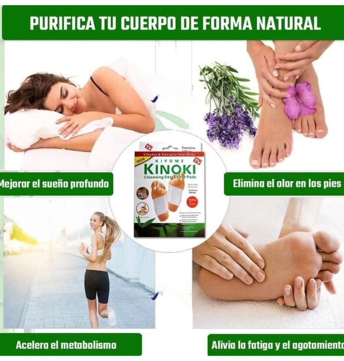 Parche Desintoxicante Kinoki