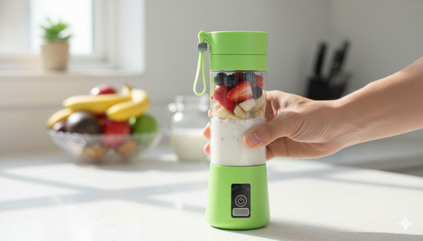 LICUADORA PORTATIL RECARGABLE 380ML