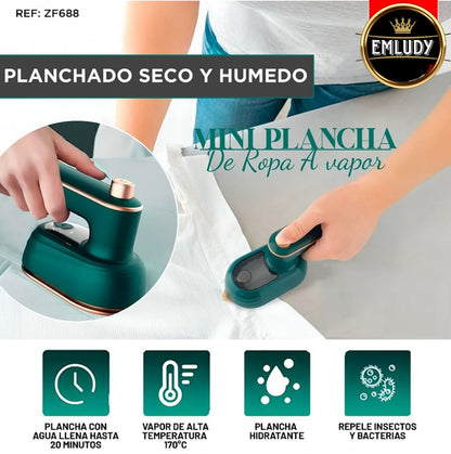 Mini Plancha a Vapor Eléctrica